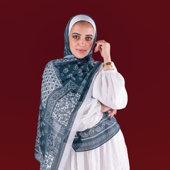 تاج محل وشاح مطبوع